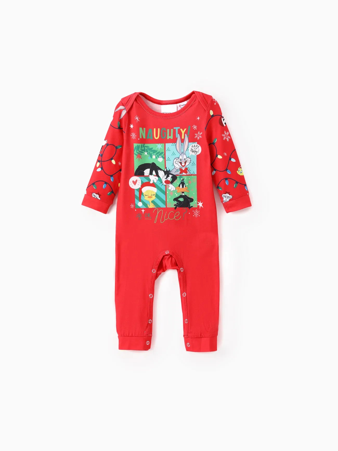 Looney Tunes Patterned Matching Family Pajama Set-Original Pajamas