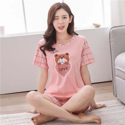 Women's Cartoon Comfortable Pajamas Set-Original Pajamas