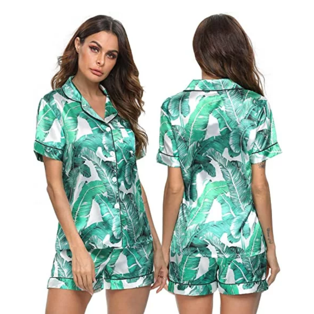Women's Pattern Sleepwear Pajamas Set