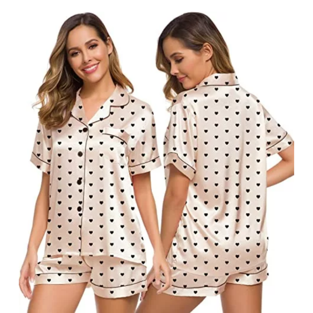 Women's Pattern Sleepwear Pajamas Set-Original PajamasWomen's Pattern Sleepwear Pajamas Set - Image 12