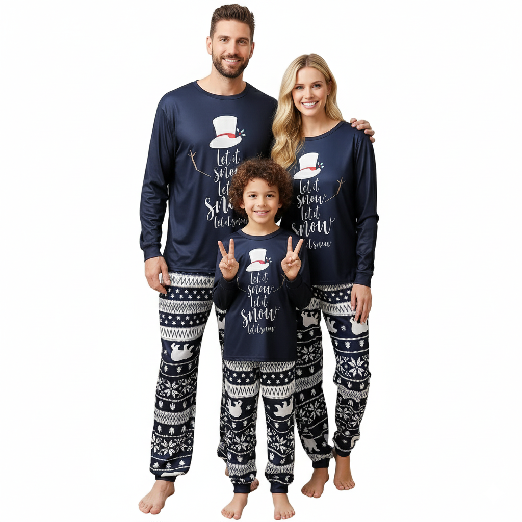 Matching Christmas Pajamas For Family
