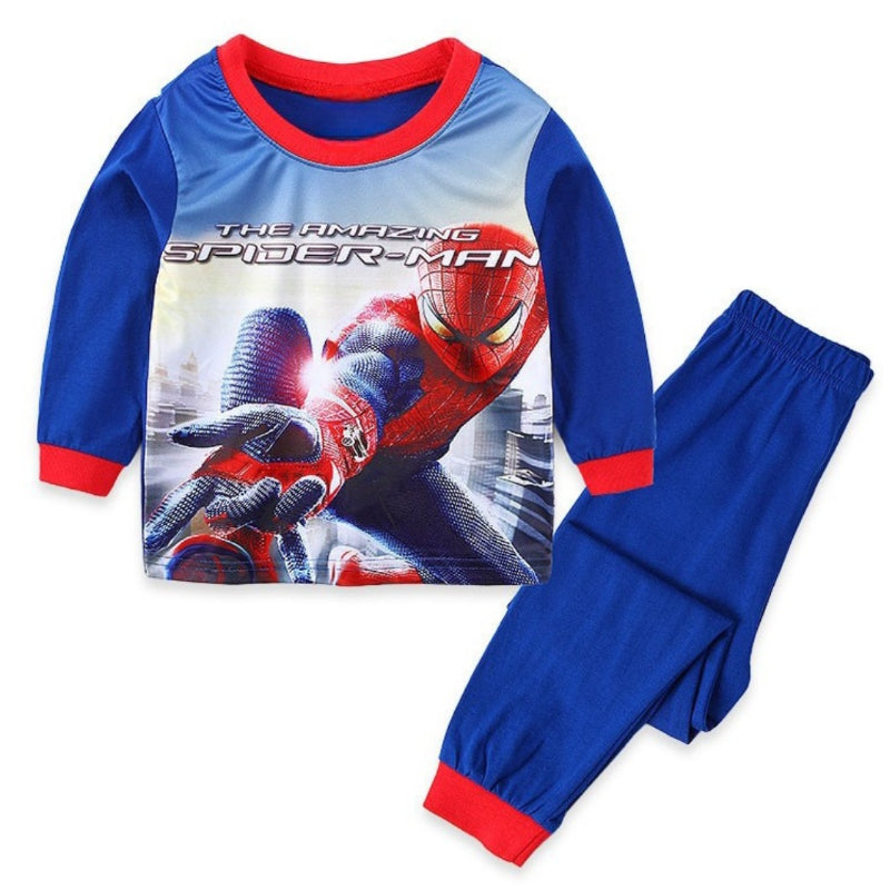 Spiderman Cosplay Pajama Set For Kids