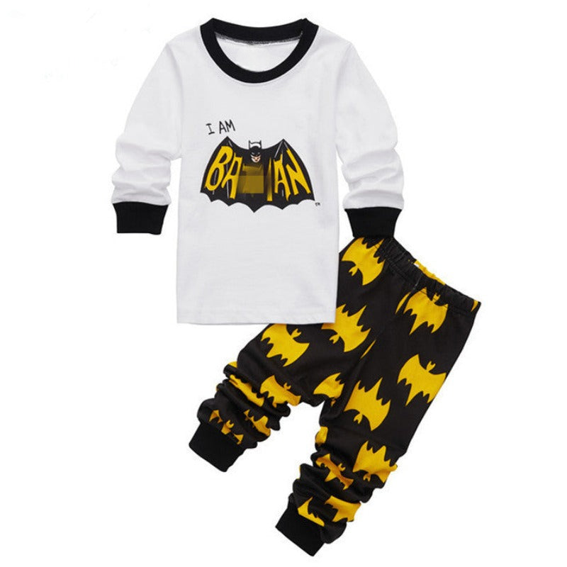 Superman-Batman Cosplay Pajama Set For Kids