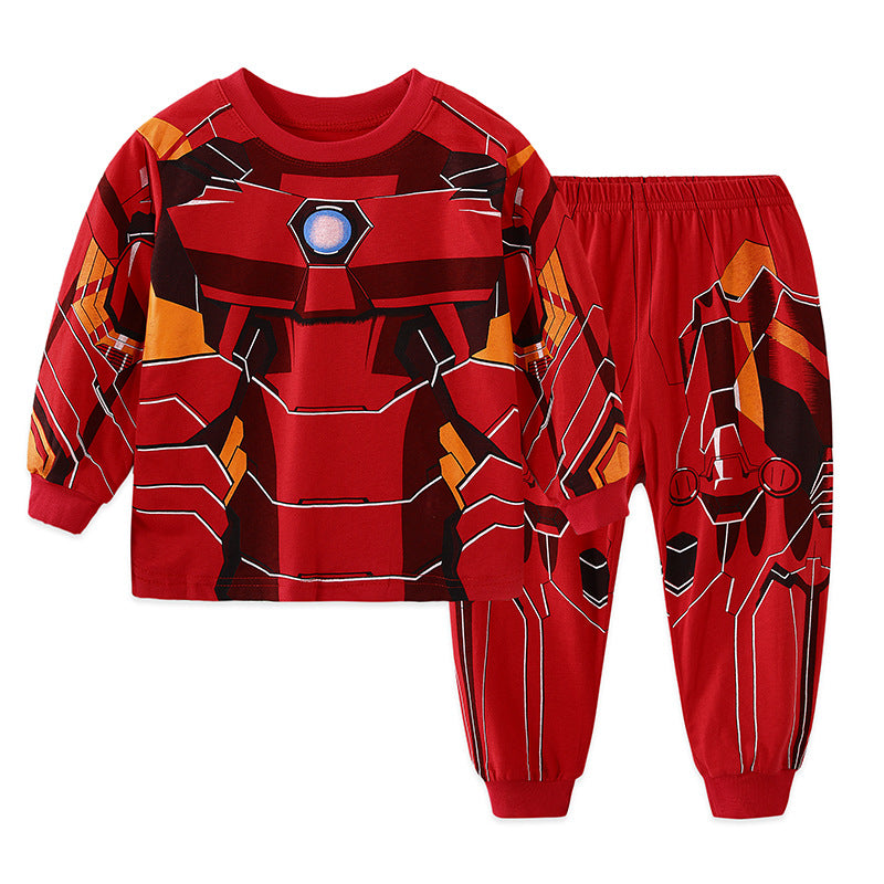 Ironman-Hulk Cosplay Pajama Set For Kids-Original Pajamas