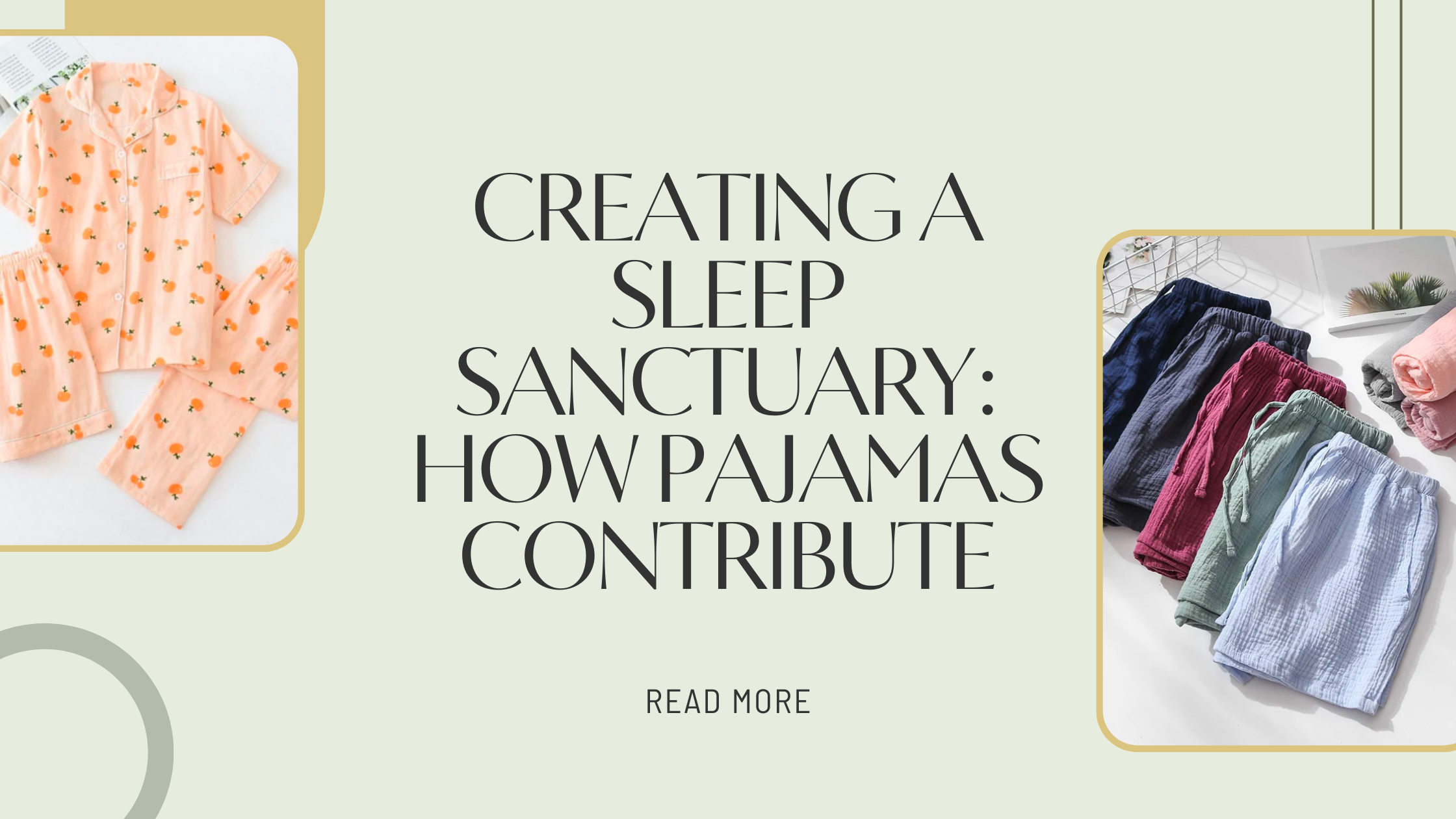 Creating a Sleep Sanctuary: How Pajamas Contribute-Original Pajamas