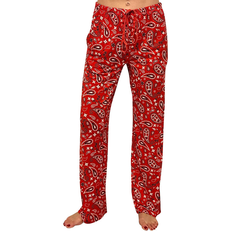Rodeo Bandana Prints Pajama Pants-Original Pajamas