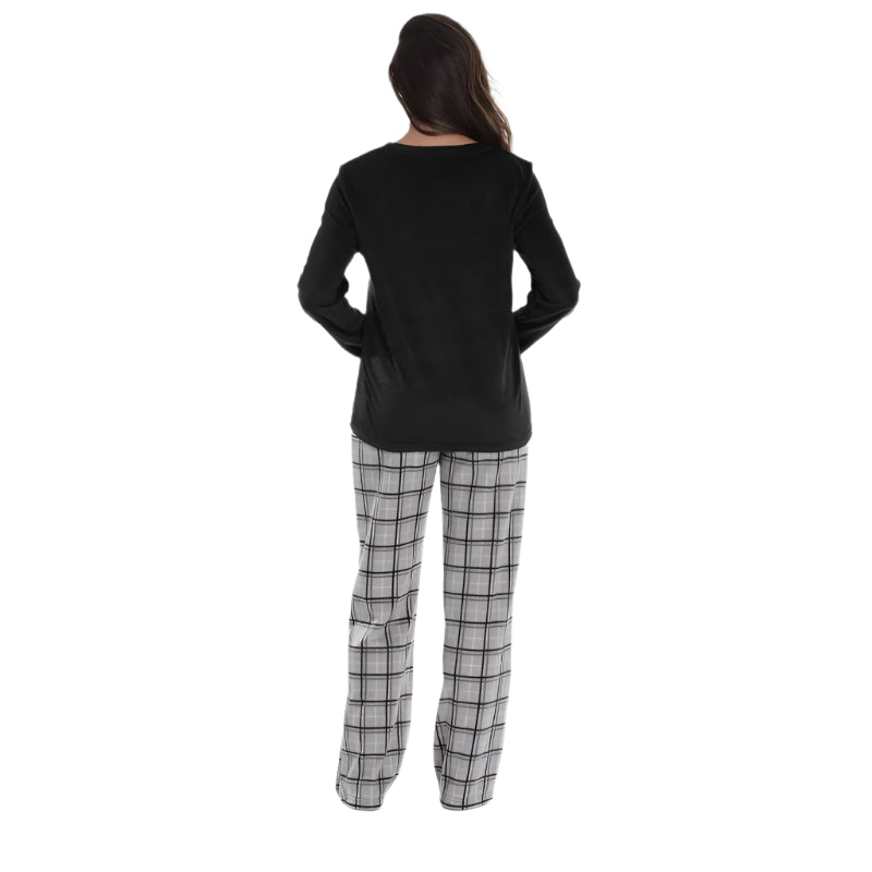 Plaid Pajama Set With Matching Socks-Original Pajamas