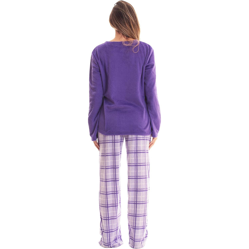 Plaid Pajama Set With Matching Socks-Original Pajamas