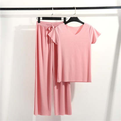 Women's 2 Piece Lounge Wear Set-Original Pajamas