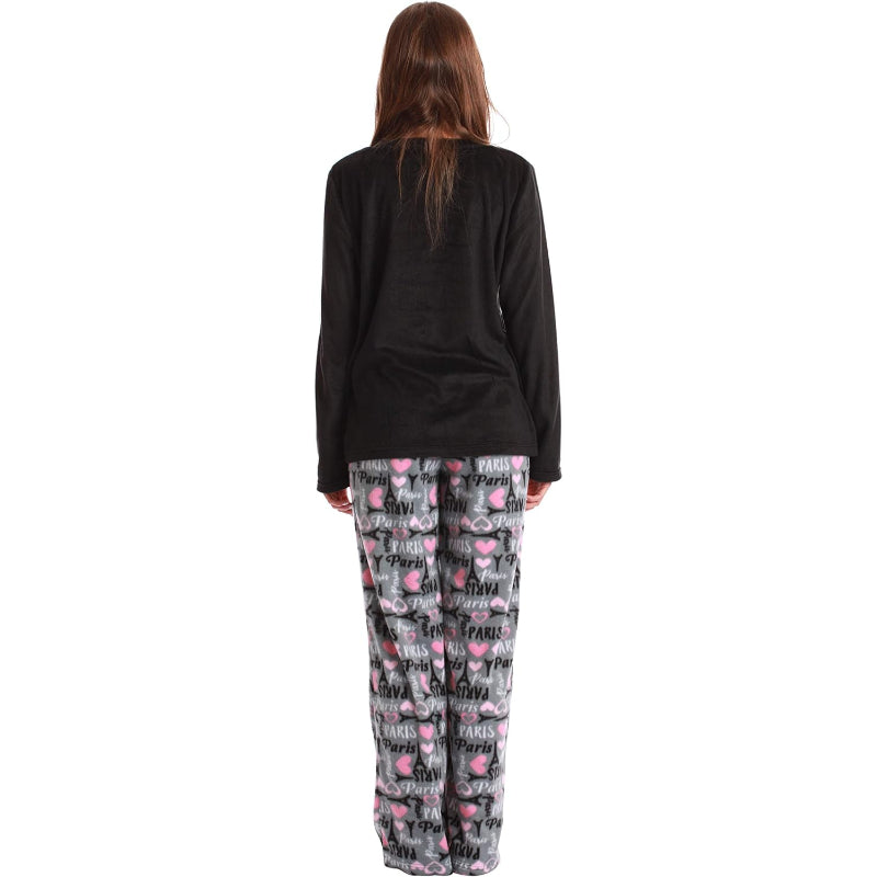 Printed Pajama Set With Matching Socks-Original Pajamas