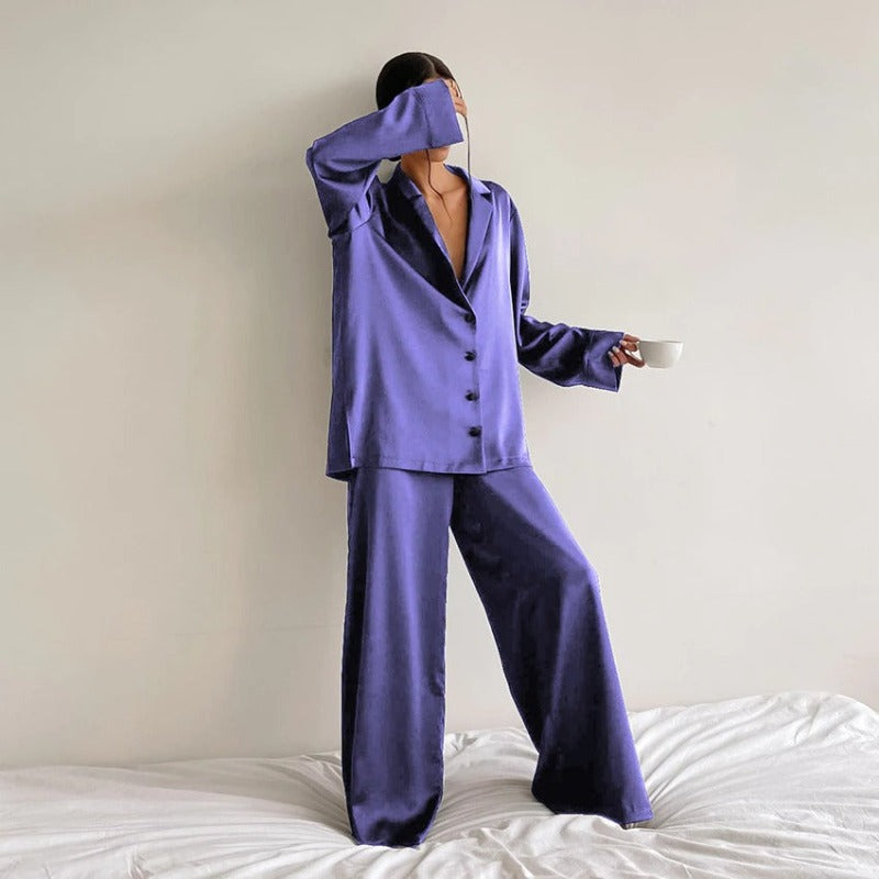 Long Sleeves Oversized Sleepwear For Women-Original Pajamas