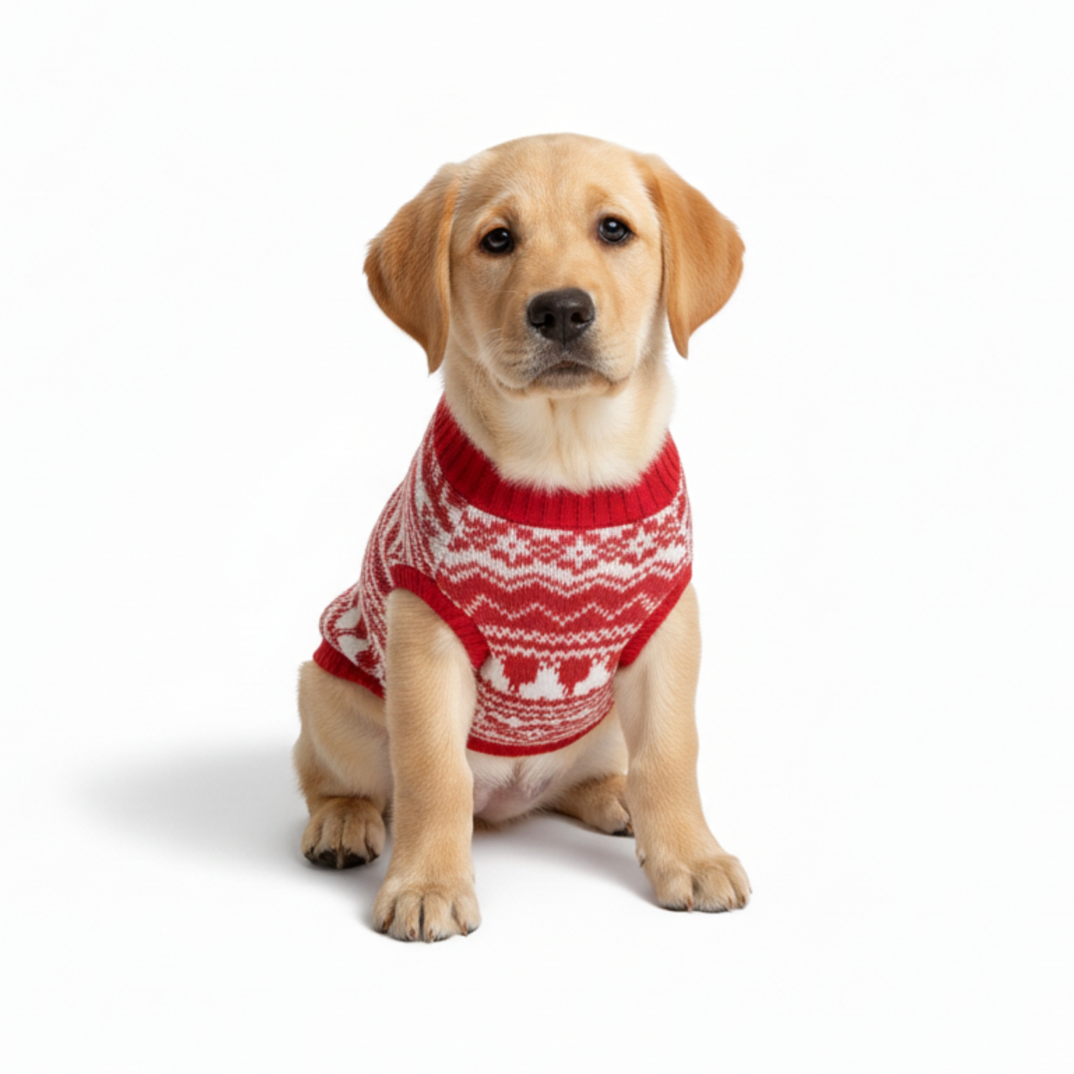 Reindeer And Snow Design Matching Family Christmas Pajamas 