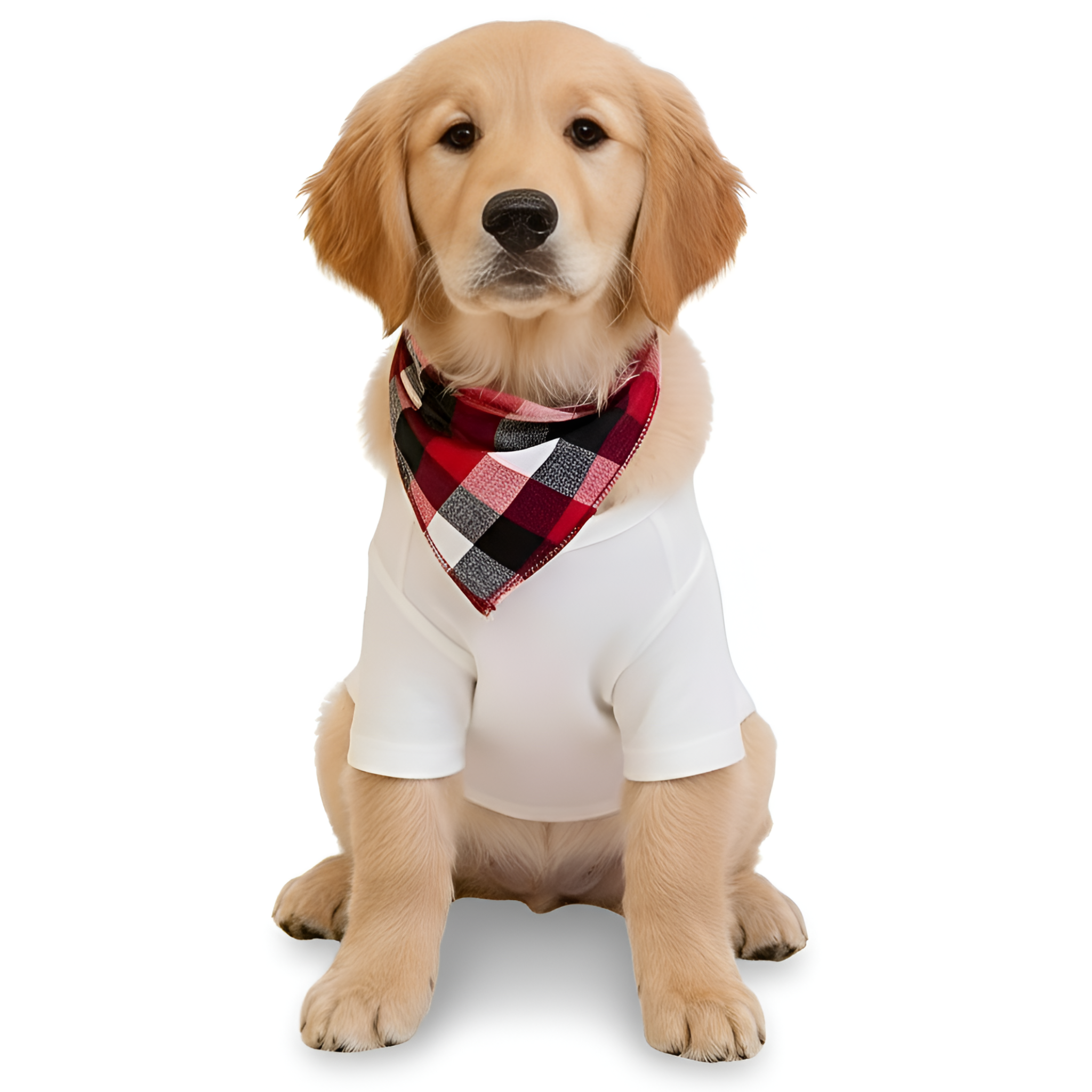 Reindeer Plaid Family Christmas Matching Pajama Set