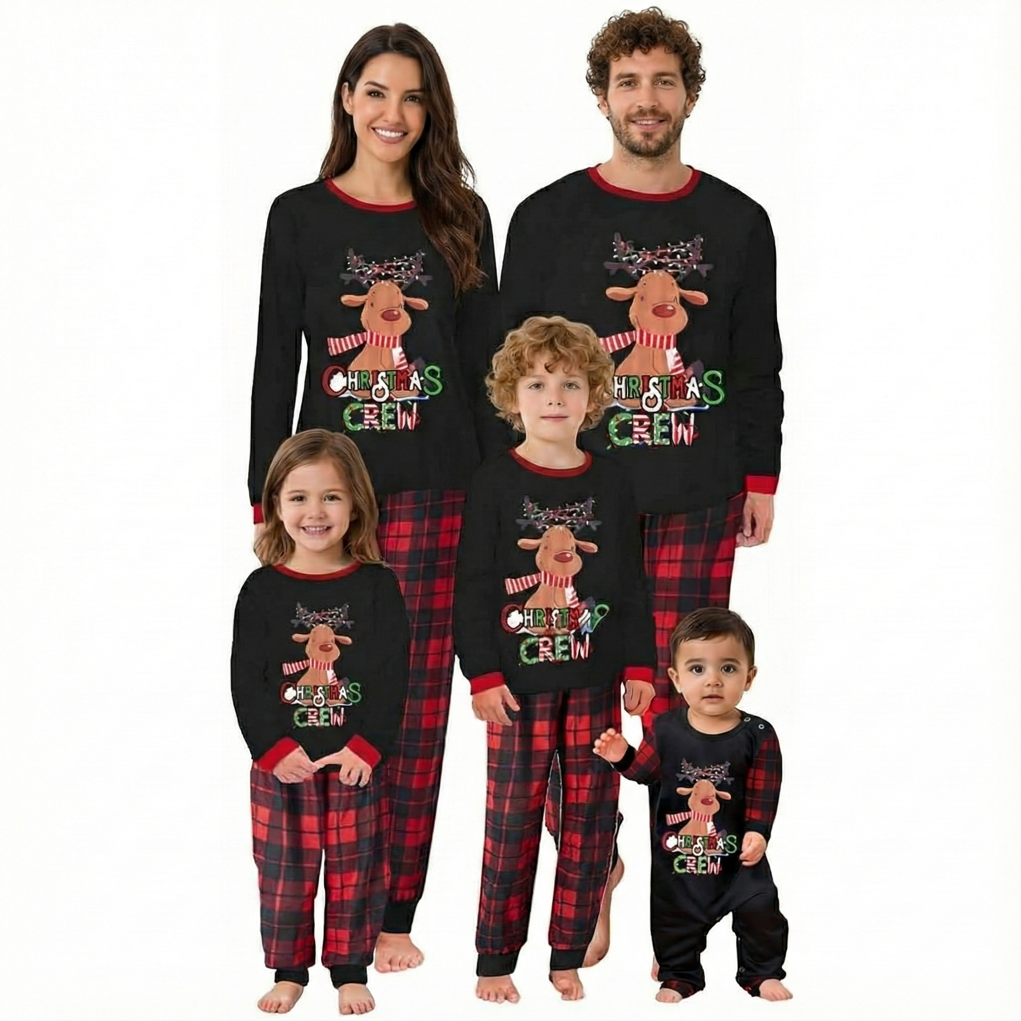 Seasonal Print Coordinated Family Pajama Set