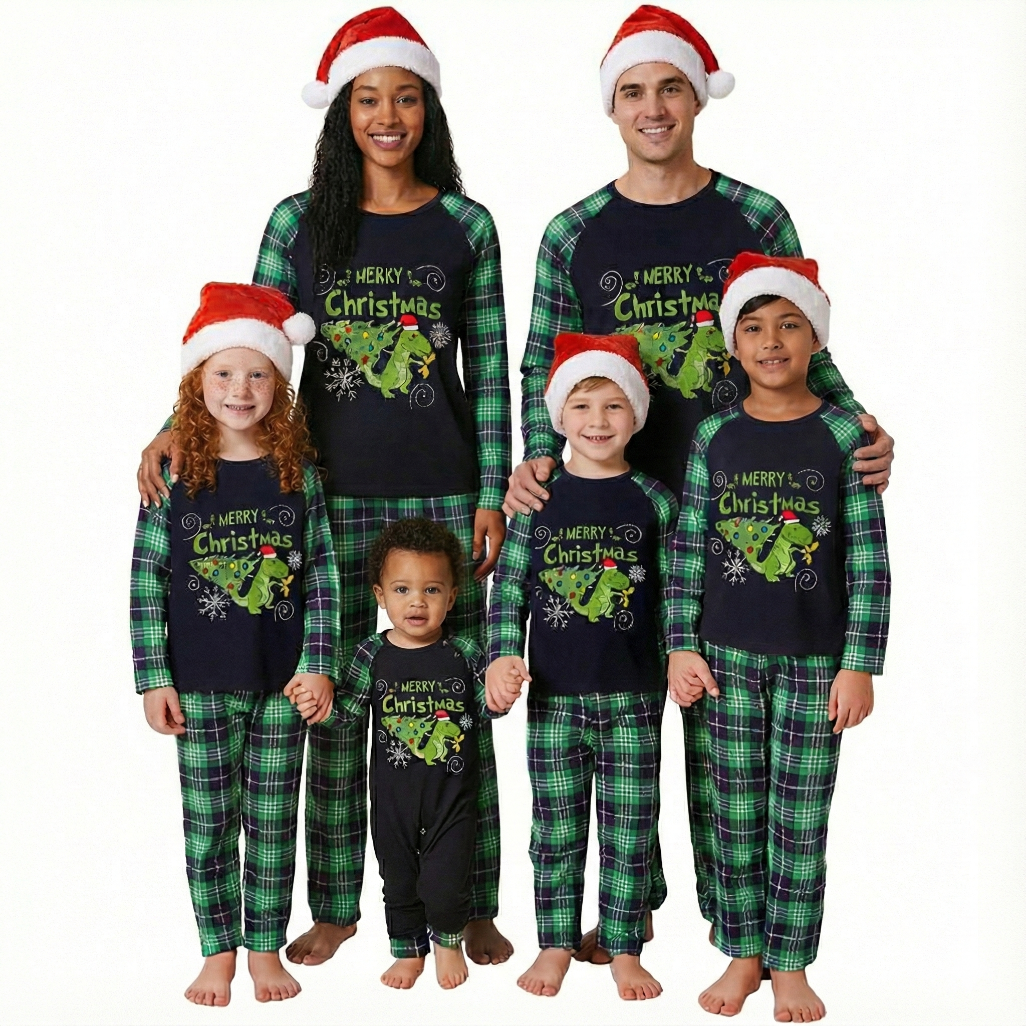 Seasonal Print Coordinated Family Pajama Set
