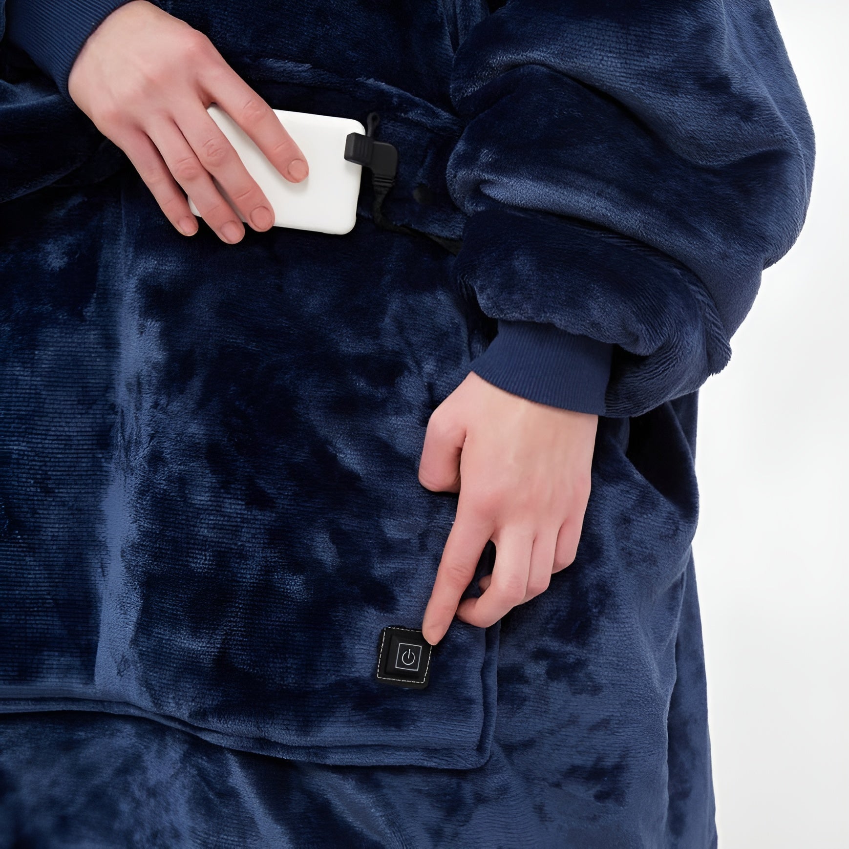 Self Heating Oversized Hoodie-Original Pajamas