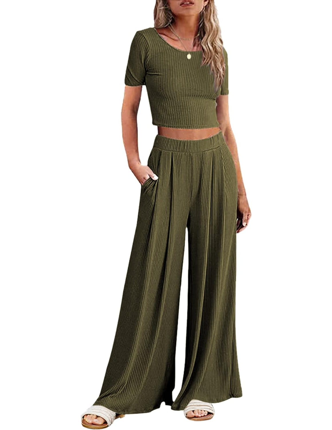 Short Sleeve Lounge Sets-Original Pajamas