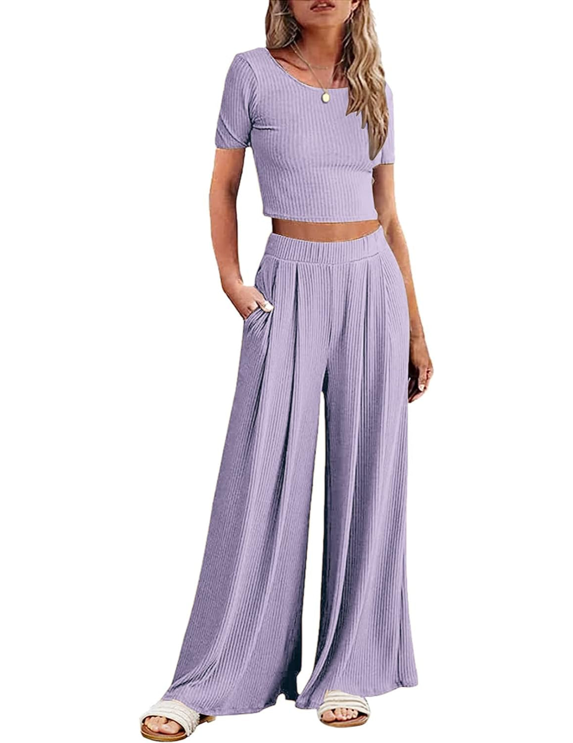 Short Sleeve Lounge Sets-Original Pajamas