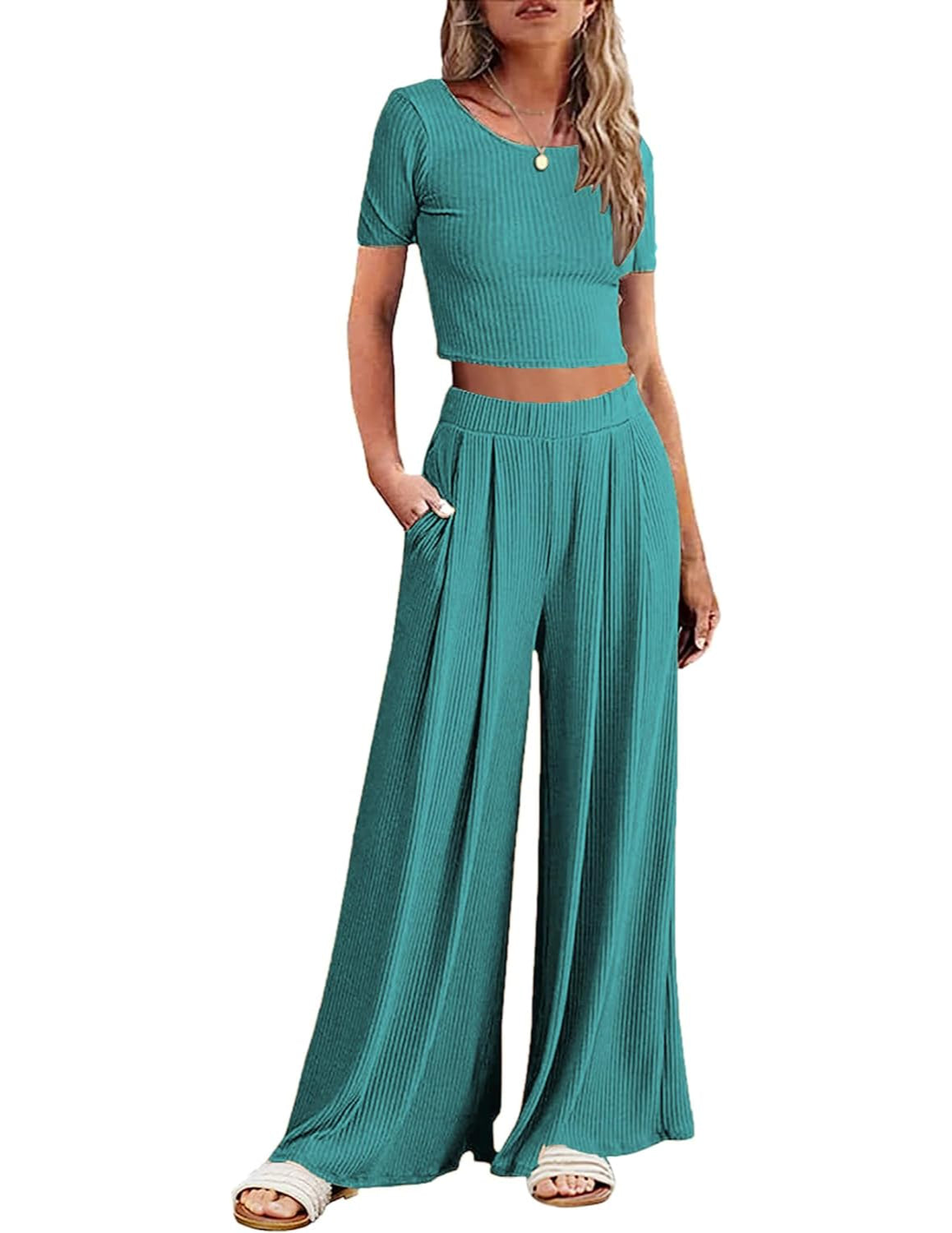 Short Sleeve Lounge Sets-Original Pajamas