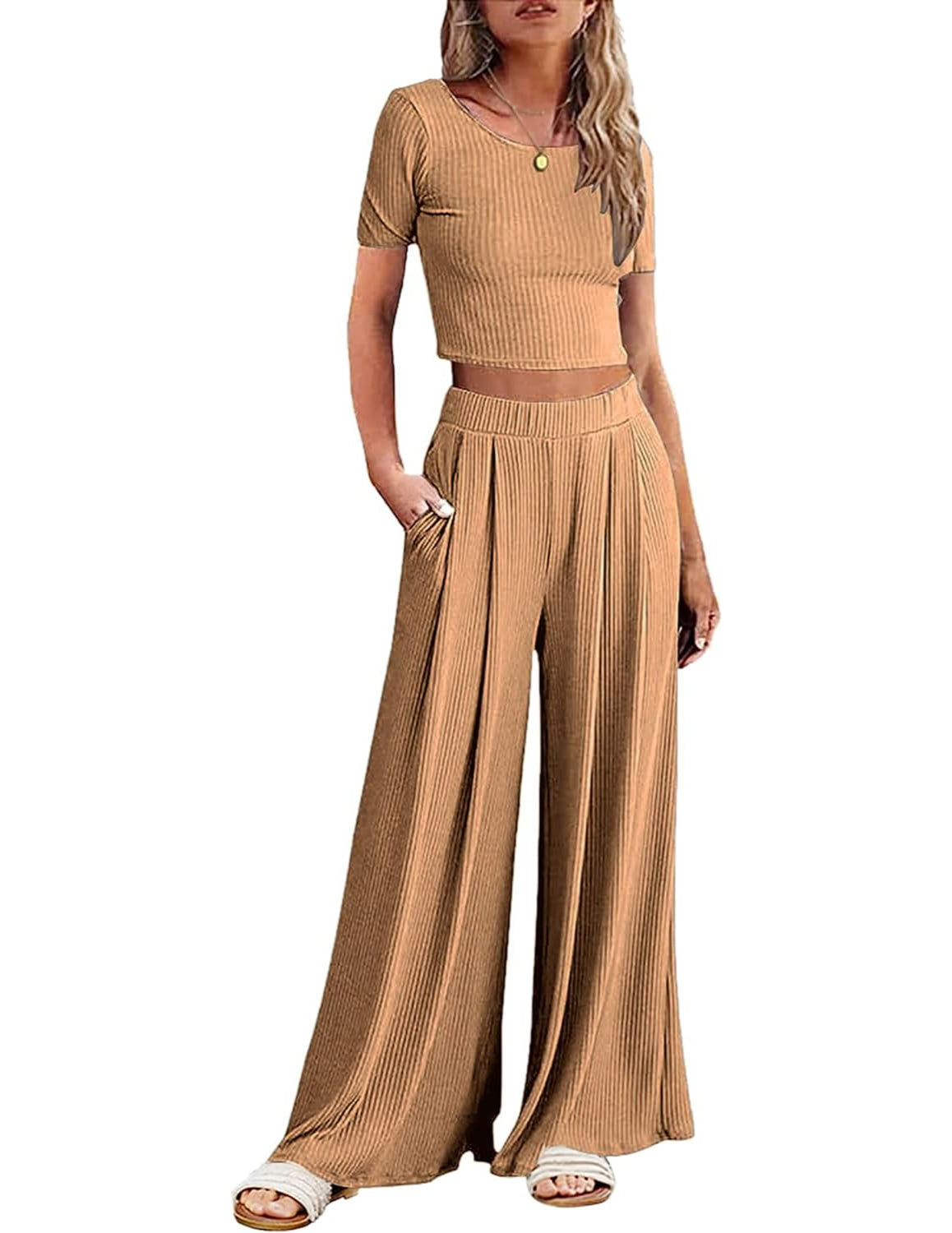 Short Sleeve Lounge Sets-Original Pajamas