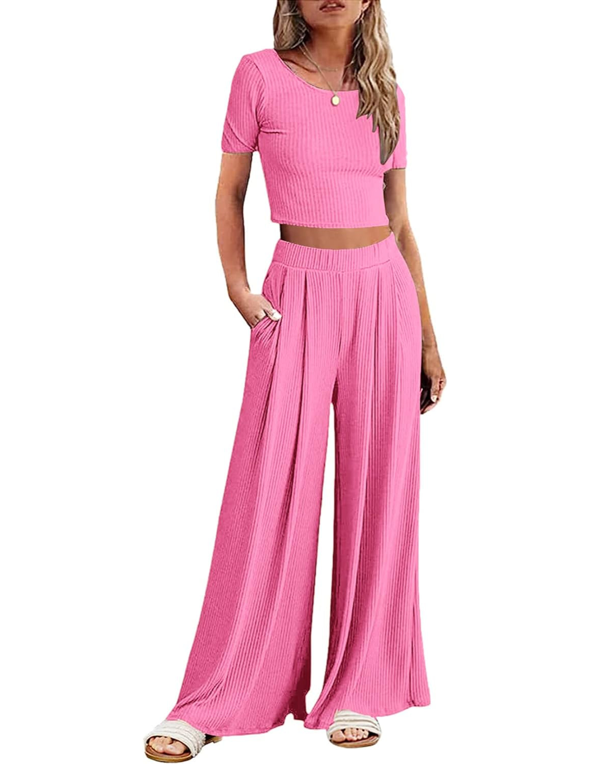 Short Sleeve Lounge Sets-Original Pajamas