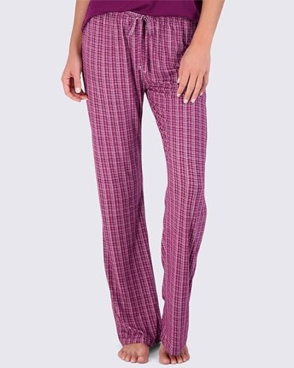 Short Sleeve Top With Comfy Pants Set-Original Pajamas