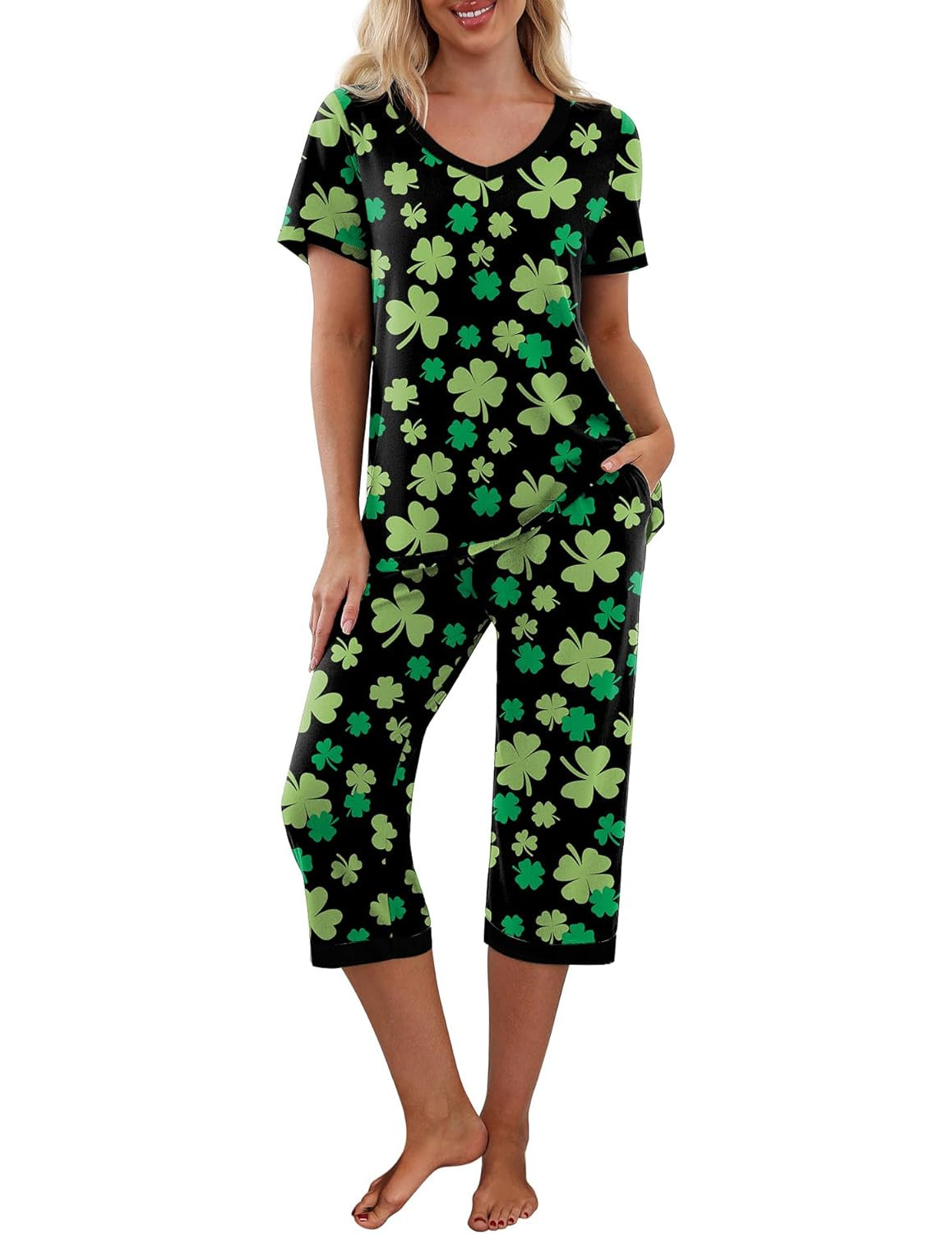 Printed Sleepwear Pajama Set-Original PajamasPrinted Sleepwear Pajama Set - Image 7
