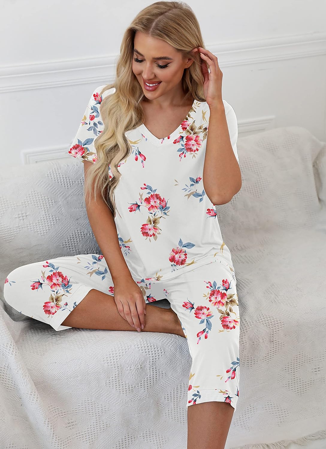 Printed Sleepwear Pajama Set-Original PajamasPrinted Sleepwear Pajama Set - Image 5