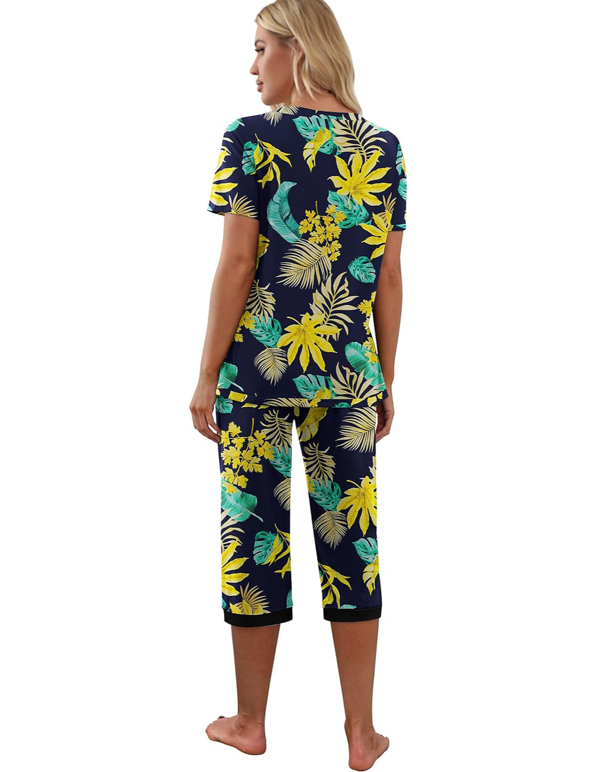 Printed Sleepwear Pajama Set-Original Pajamas