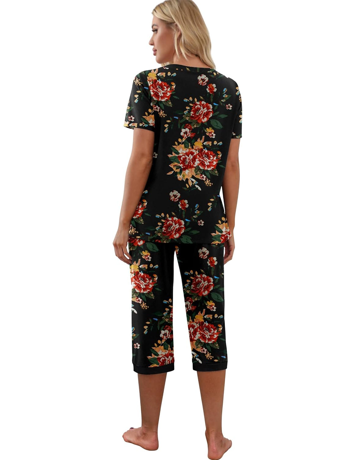 Printed Sleepwear Pajama Set-Original PajamasPrinted Sleepwear Pajama Set - Image 42