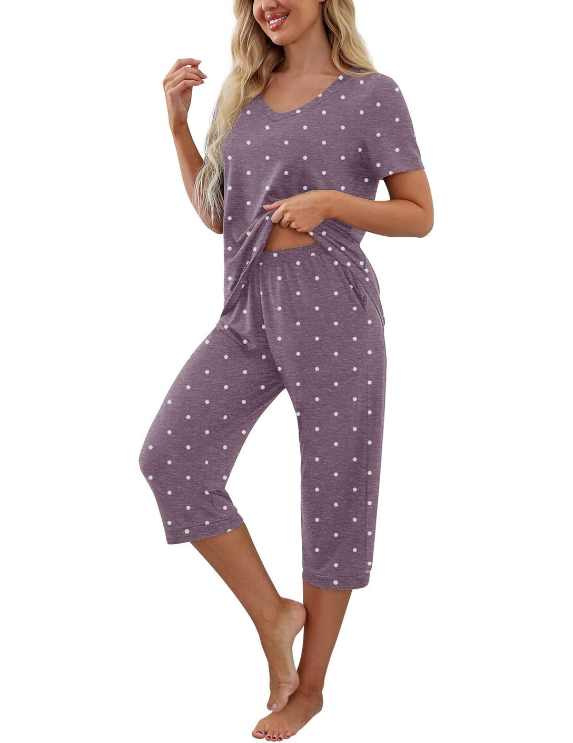 Printed Sleepwear Pajama Set-Original Pajamas