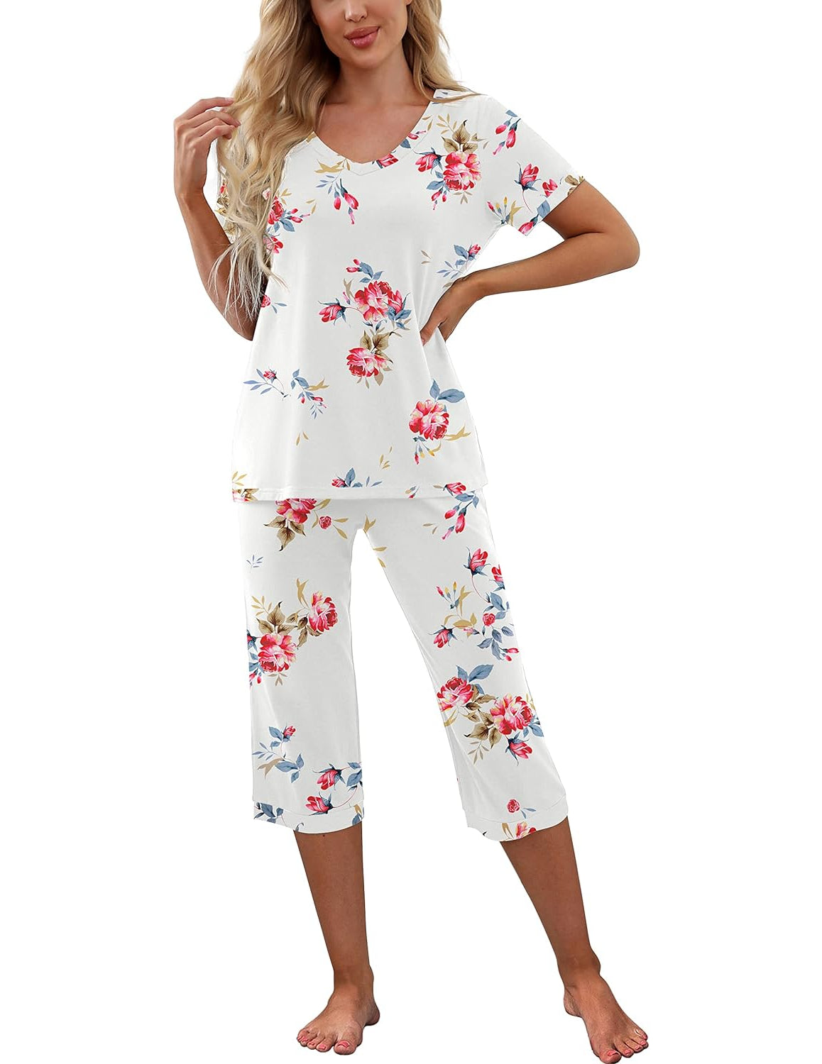 Printed Sleepwear Pajama Set-Original PajamasPrinted Sleepwear Pajama Set - Image 3