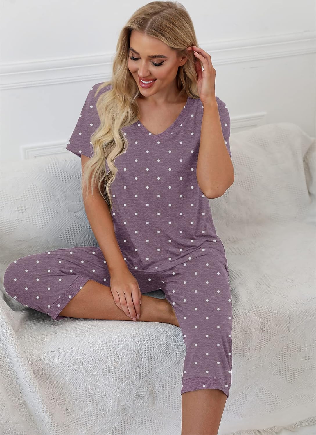 Printed Sleepwear Pajama Set-Original Pajamas