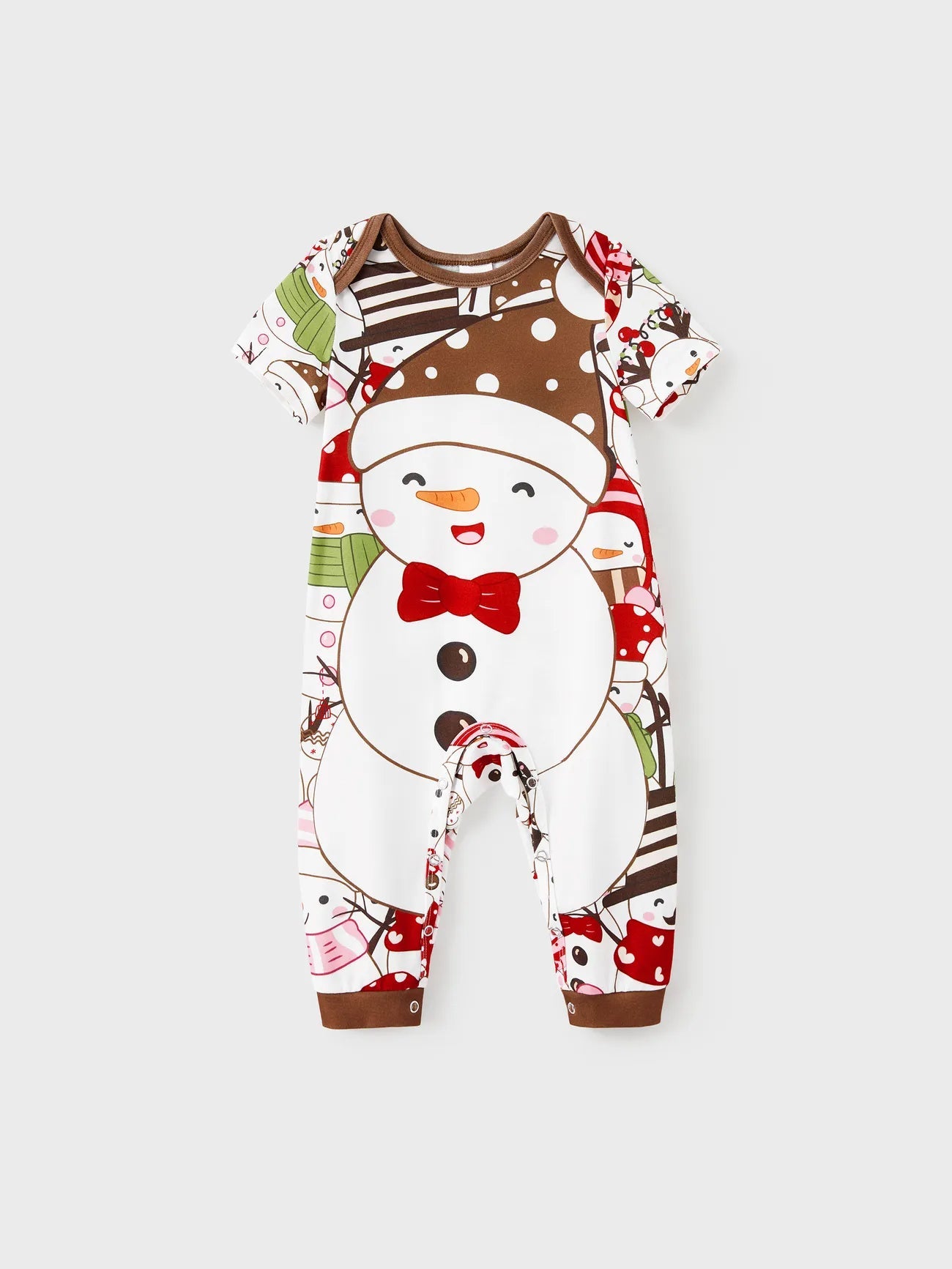 Snowman Printed Family Matching Pajama Set-Original Pajamas