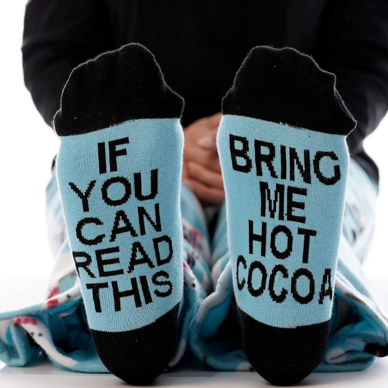 Printed Pajama Set With Matching Socks-Original Pajamas