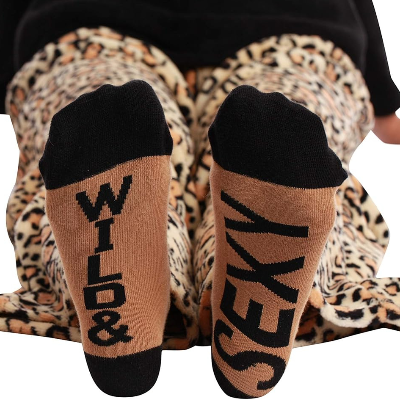 Printed Pajama Set With Matching Socks-Original Pajamas