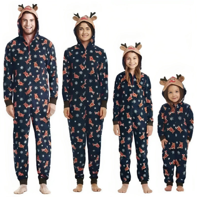 The Reindeer Themed Family Matching Pajama Set-Original Pajamas