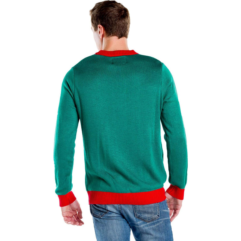 Cheerful Festive Pullover Sweater For Christmas-Original Pajamas