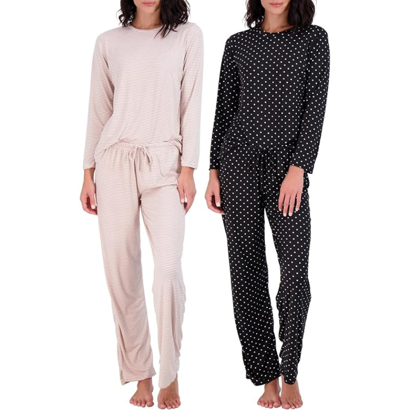 2 Pack Pajama And Long Sleeve Tshirt Set-Original Pajamas