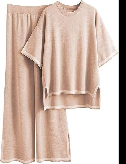 Two Piece Pullover Tops And Pants Set-Original Pajamas