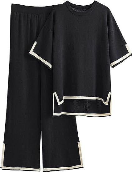 Two Piece Pullover Tops And Pants Set-Original Pajamas