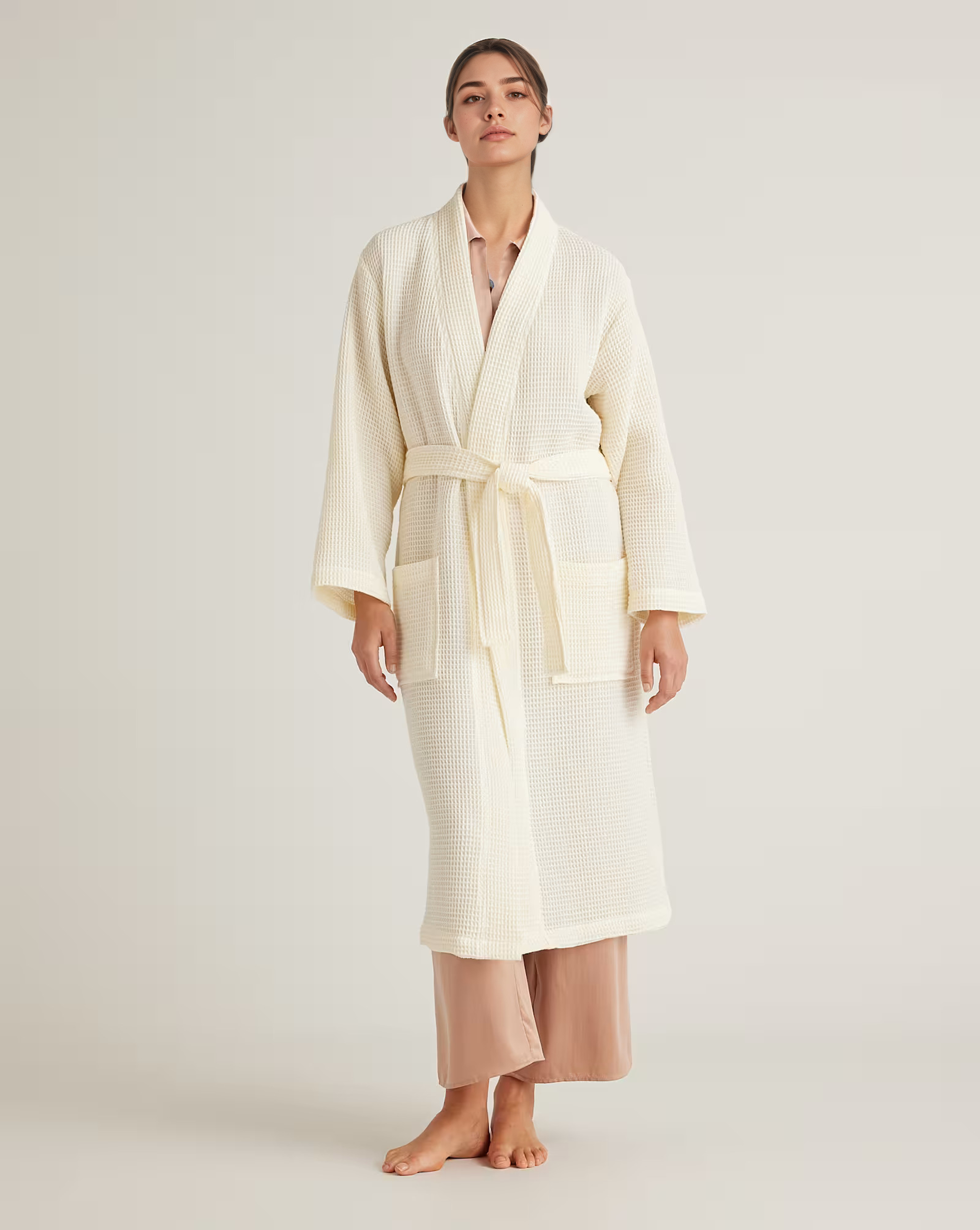 Organic Turkish Waffle Robe For Everyday Comfort