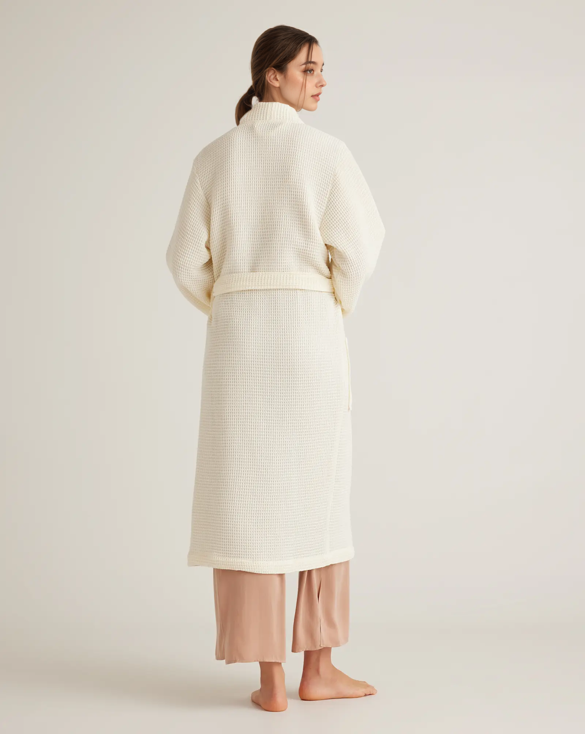 Organic Turkish Waffle Robe For Everyday Comfort
