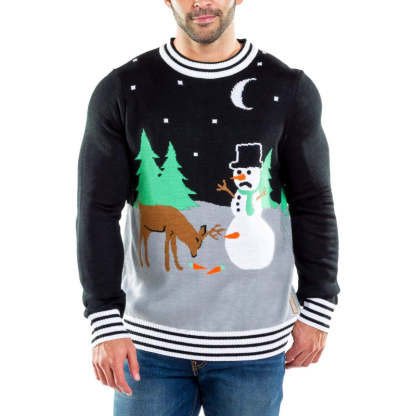 Playful Christmas Holiday Pullover Sweater-Original Pajamas