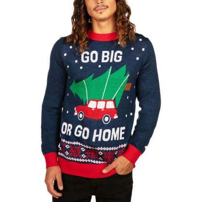 Playful Christmas Holiday Pullover Sweater-Original Pajamas