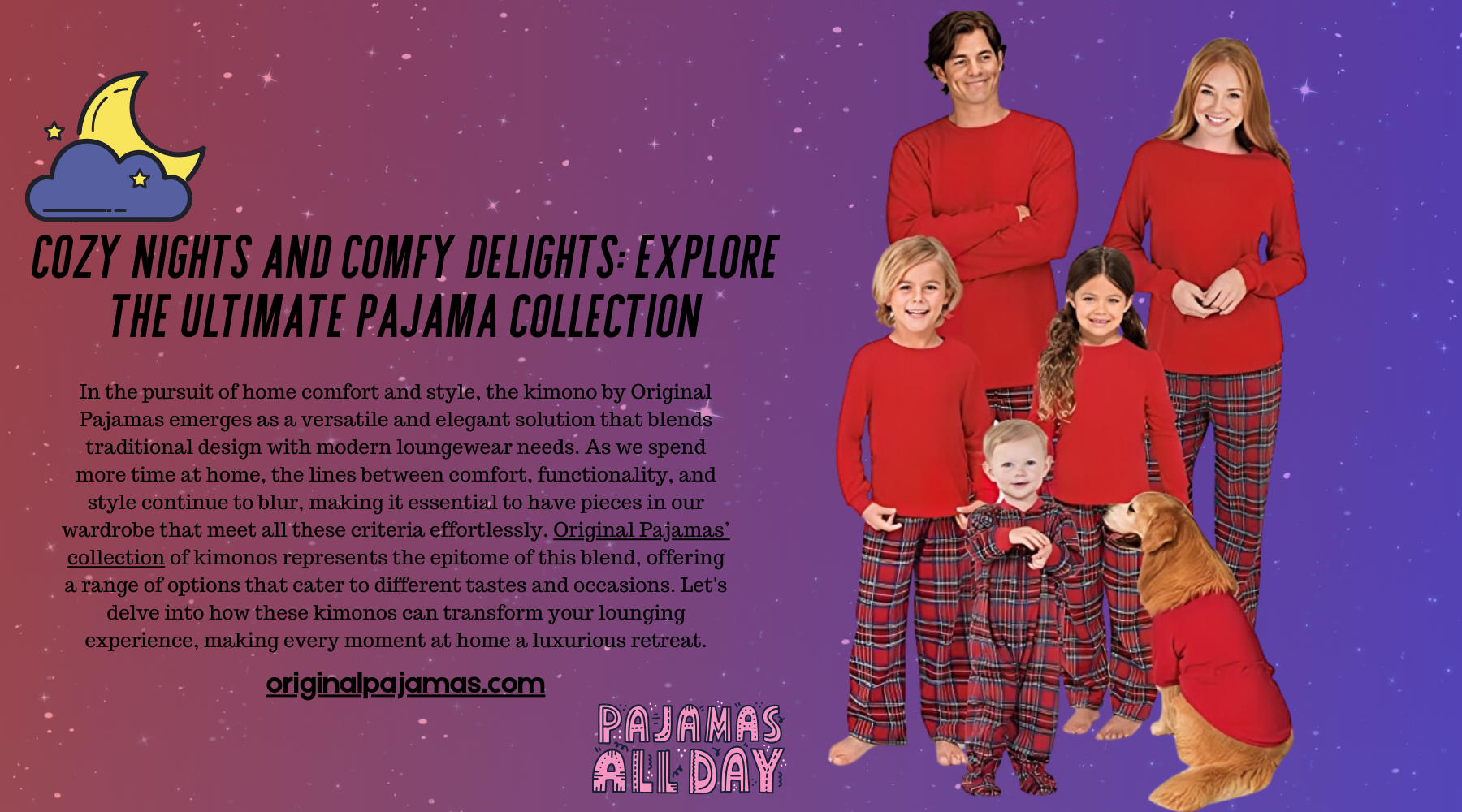 Cozy Nights and Comfy Delights: Explore the Ultimate Pajama Collection-Original Pajamas