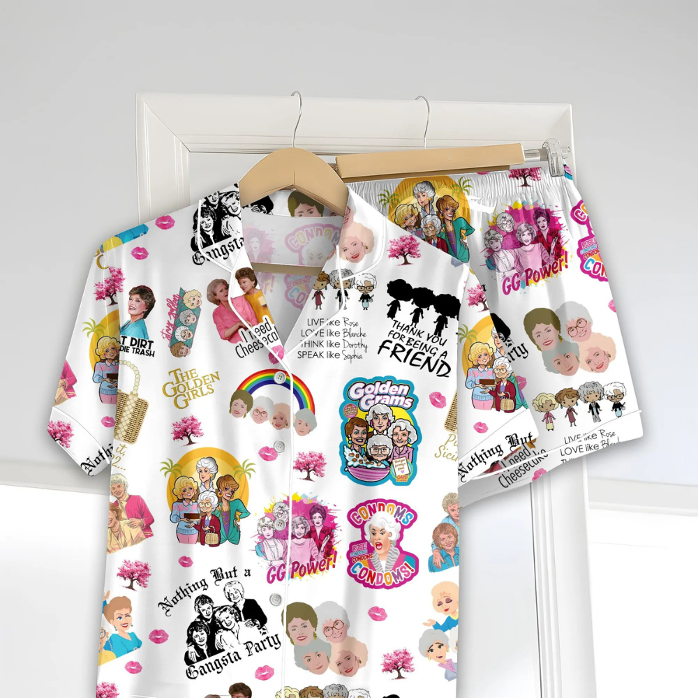 Printed Top And Pants Sleepwear Pajama Set For Women