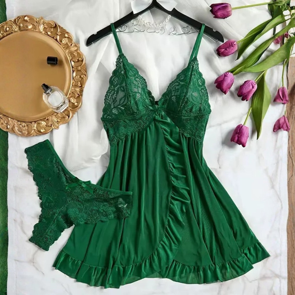 2 Piece Nightgown Set