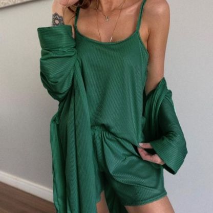 The Solid Spring Nightwear Original Pajamas Comfy Nightwear-Original Pajamas