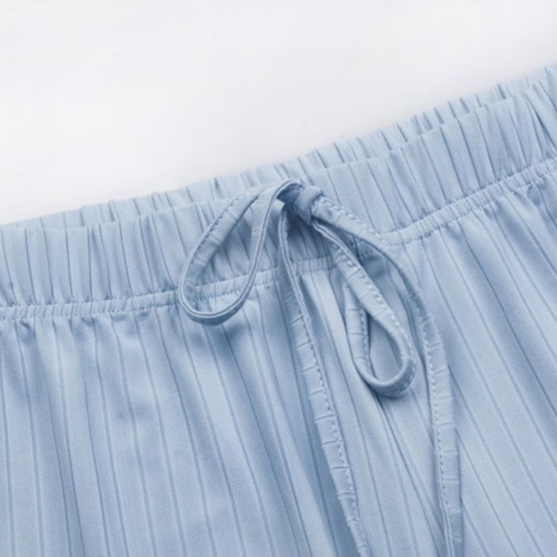 The Pure Cotton Cropped 3 Piece Original Pajamas Set-Original Pajamas